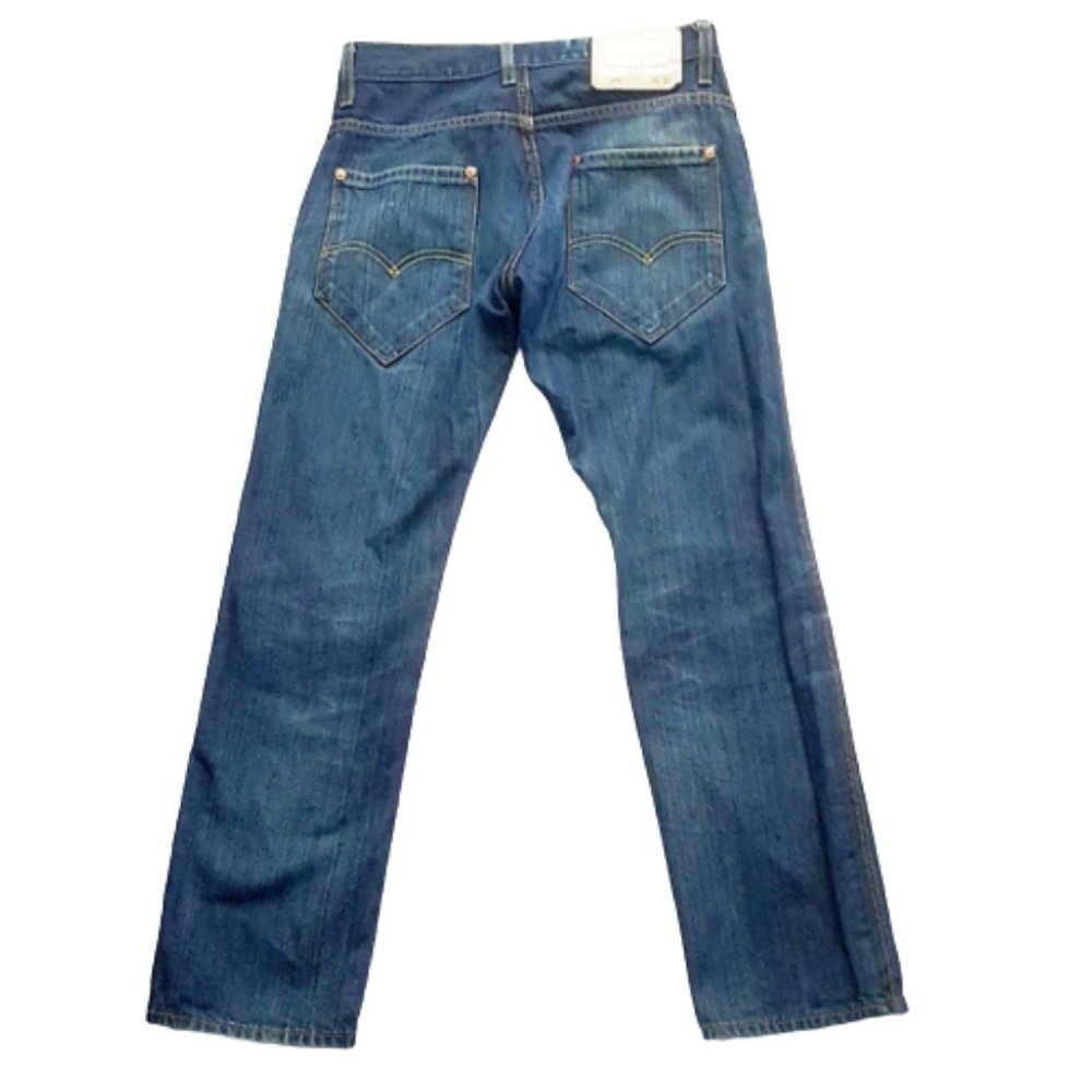 Levi's 514 30 by 30 dark wash denim jeans men